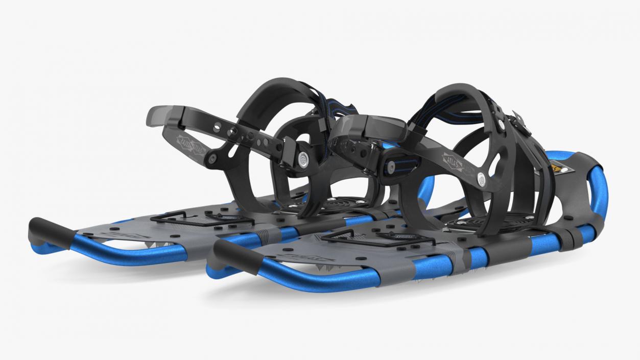 Mountain Snowshoes Atlas Blue 3D model