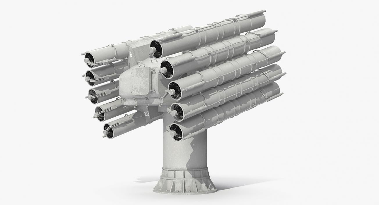 3D Anti Submarine Weapon UDAV Rigged model