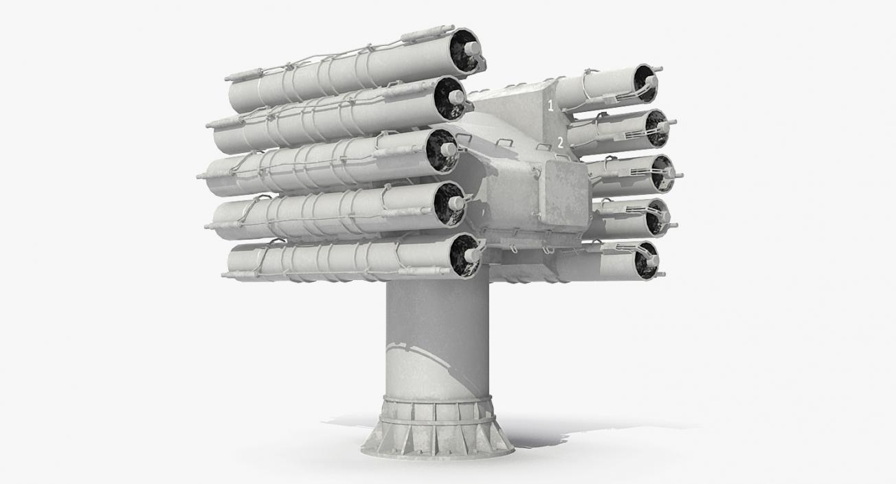 3D Anti Submarine Weapon UDAV Rigged model