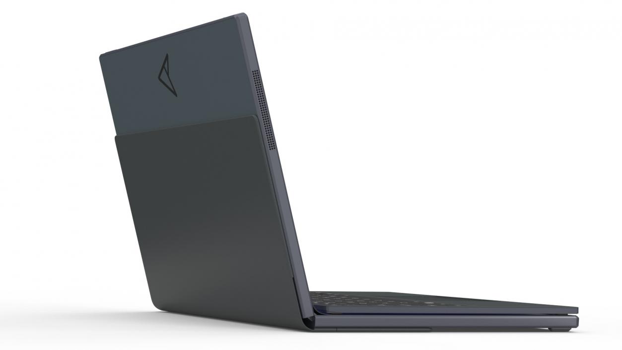 3D Flexible ASUS Zenbook 17 Fold Rigged