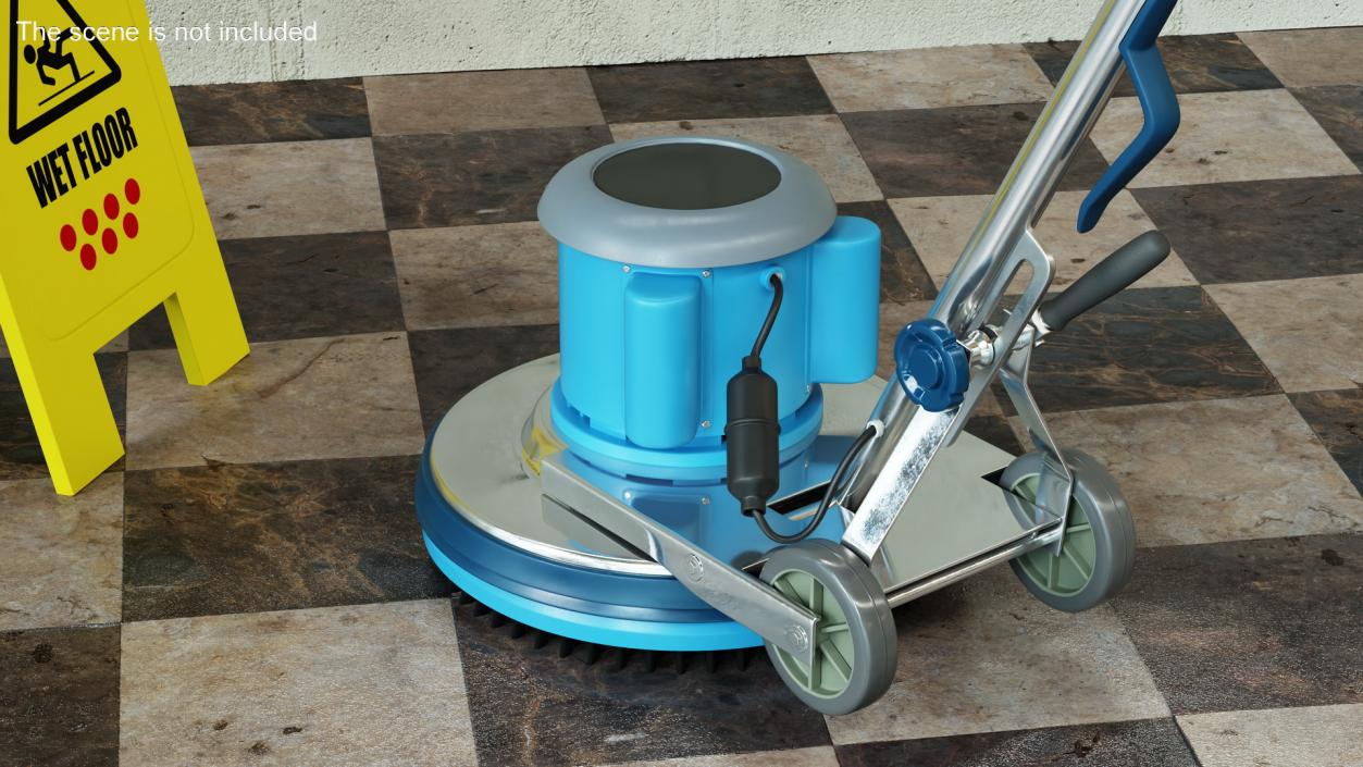 3D Floor Cleaner Equipment Generic 2 model