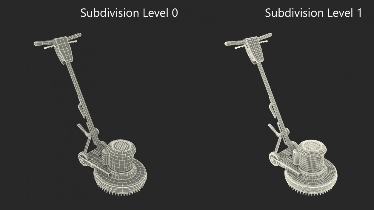 3D Floor Cleaner Equipment Generic 2 model