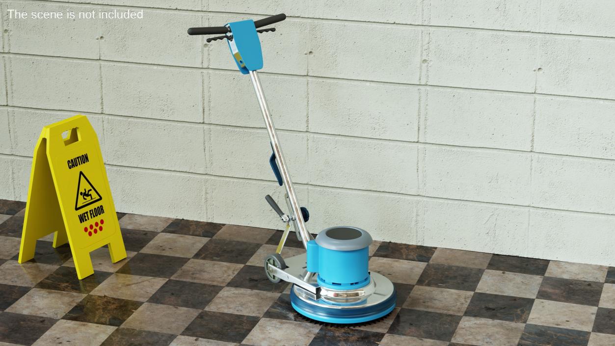 3D Floor Cleaner Equipment Generic 2 model