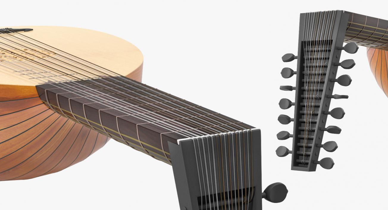 3D Stringed Instruments 3D Models Collection 3 model