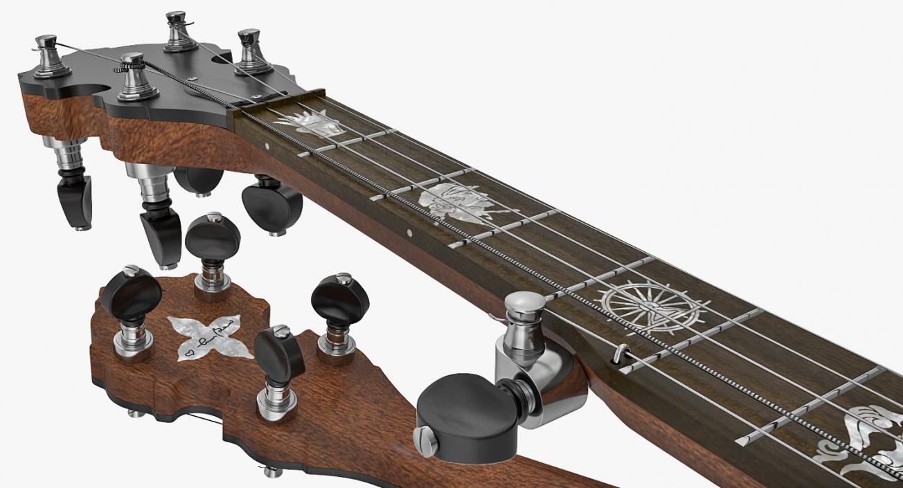 3D Stringed Instruments 3D Models Collection 3 model