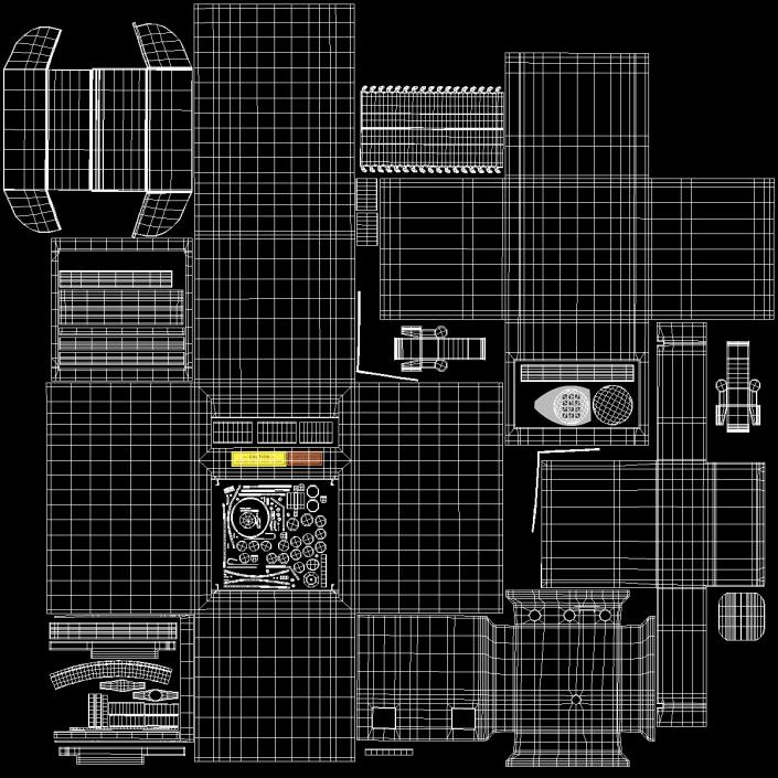 3D model Steel Drop Safe