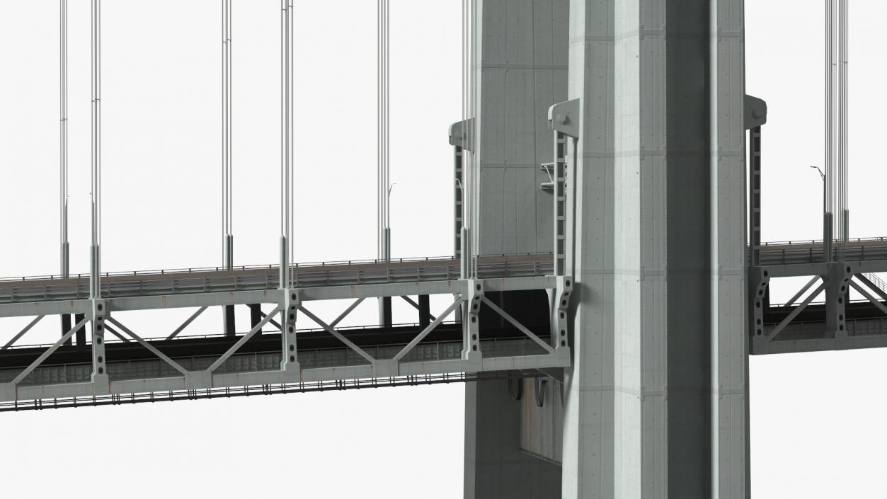 3D model Verrazzano Narrows Bridge