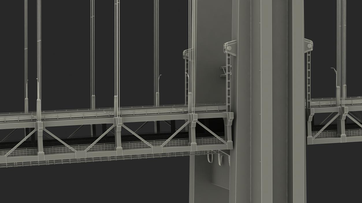 3D model Verrazzano Narrows Bridge