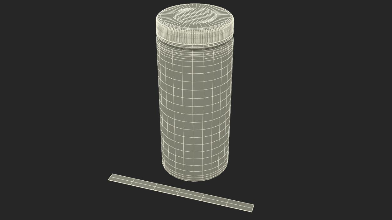 3D model Water Hardness Test Strips Jar