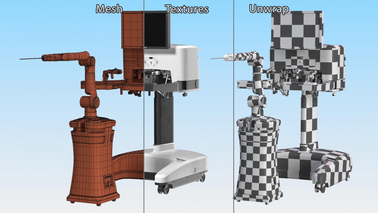 3D CMR Surgical Versus Rigged