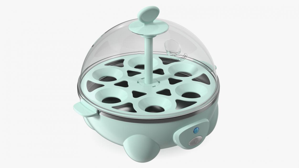 3D model Turquoise Egg Cooker