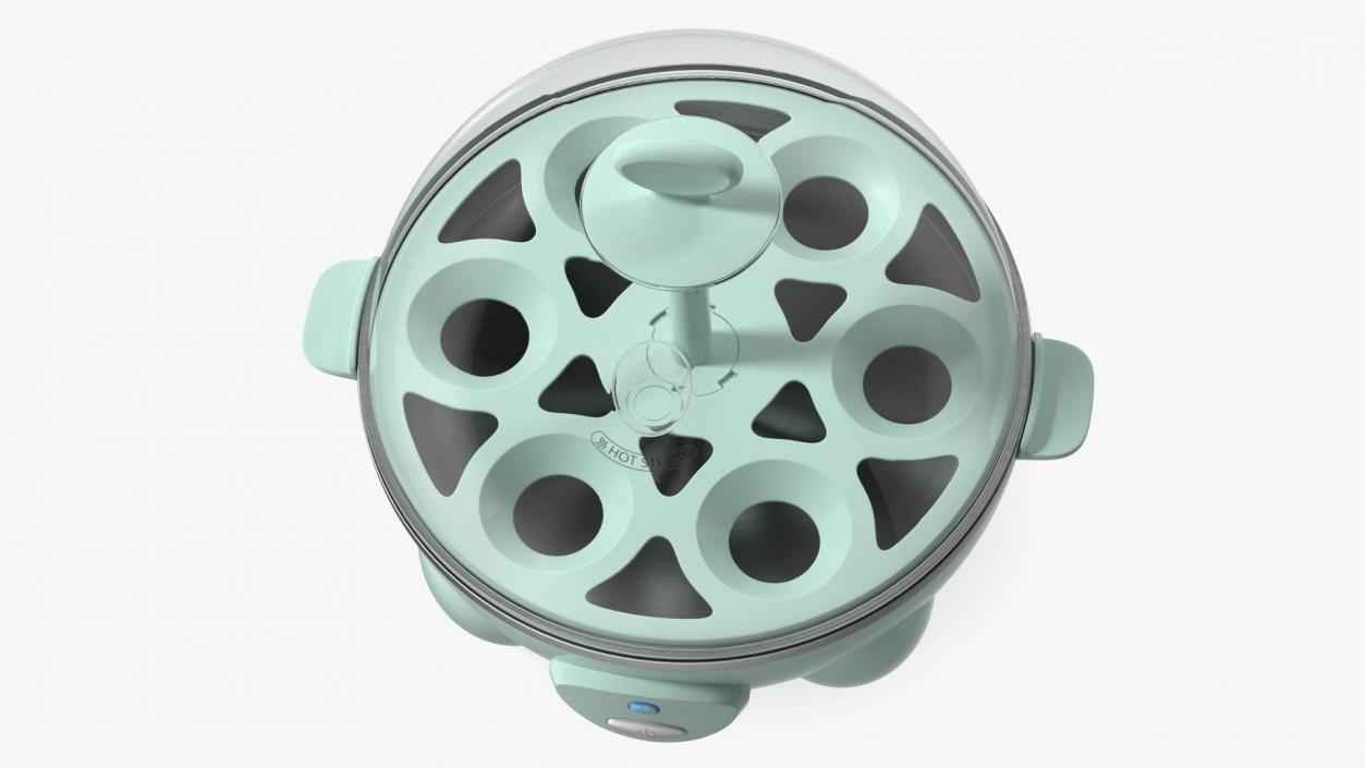 3D model Turquoise Egg Cooker