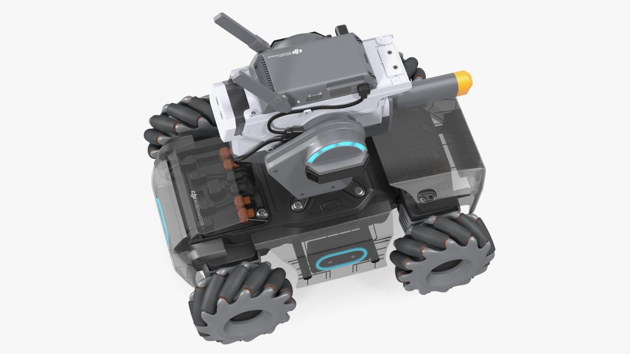 3D DJI RoboMaster S1 Educational Robot with Gamepad model