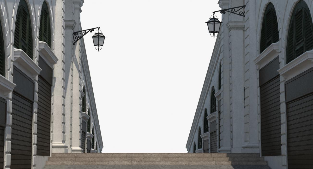 3D model Rialto Bridge Venice