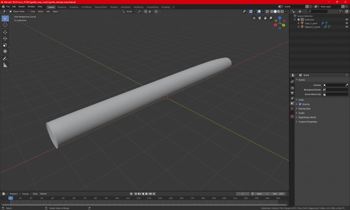 3D Cigarillo 2