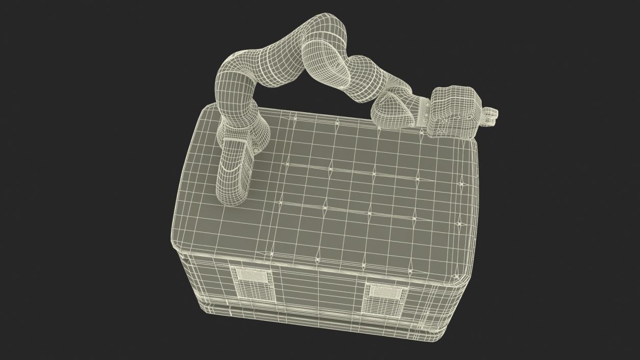 3D Autonomous Robot Hand with Manipulator model