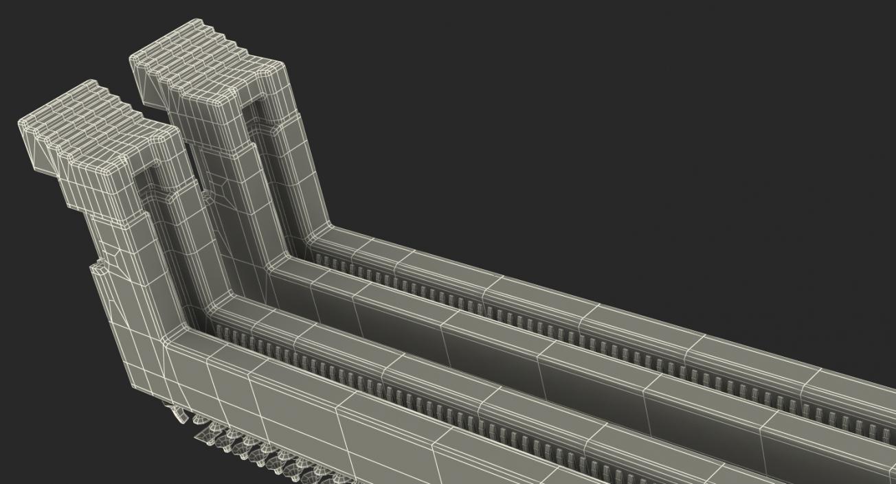 3D DDR4 DIMM Memory Slot