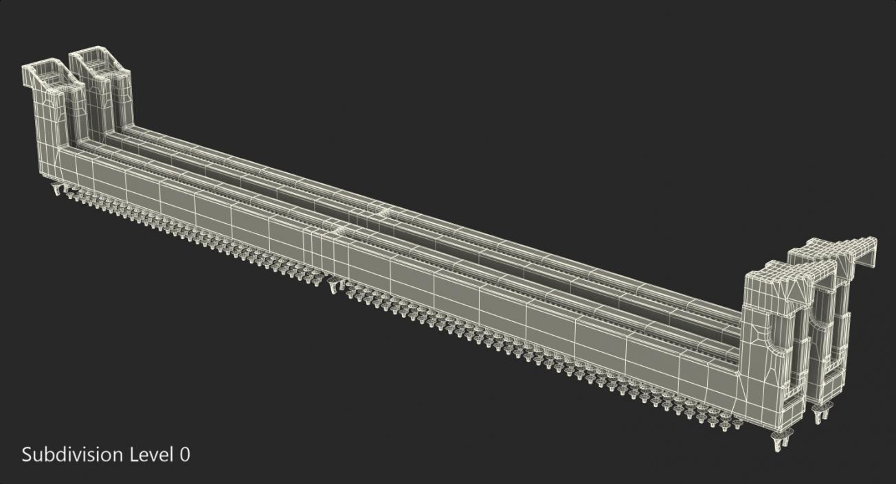 3D DDR4 DIMM Memory Slot