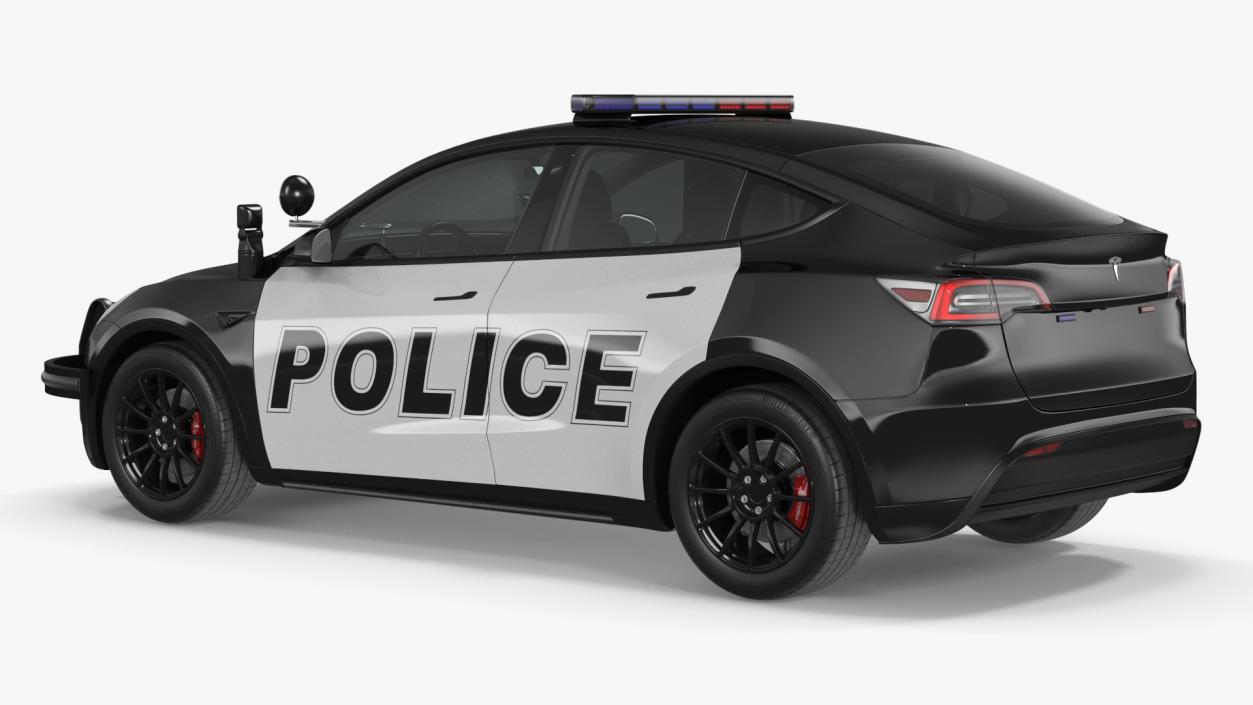 Police Car Tesla Model Y 3D model