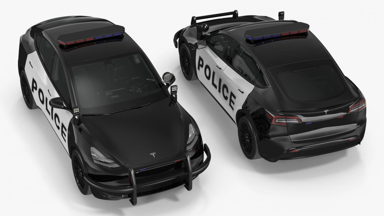 Police Car Tesla Model Y 3D model