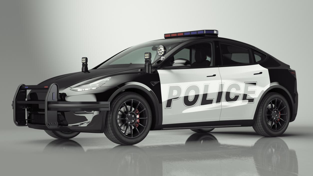 Police Car Tesla Model Y 3D model