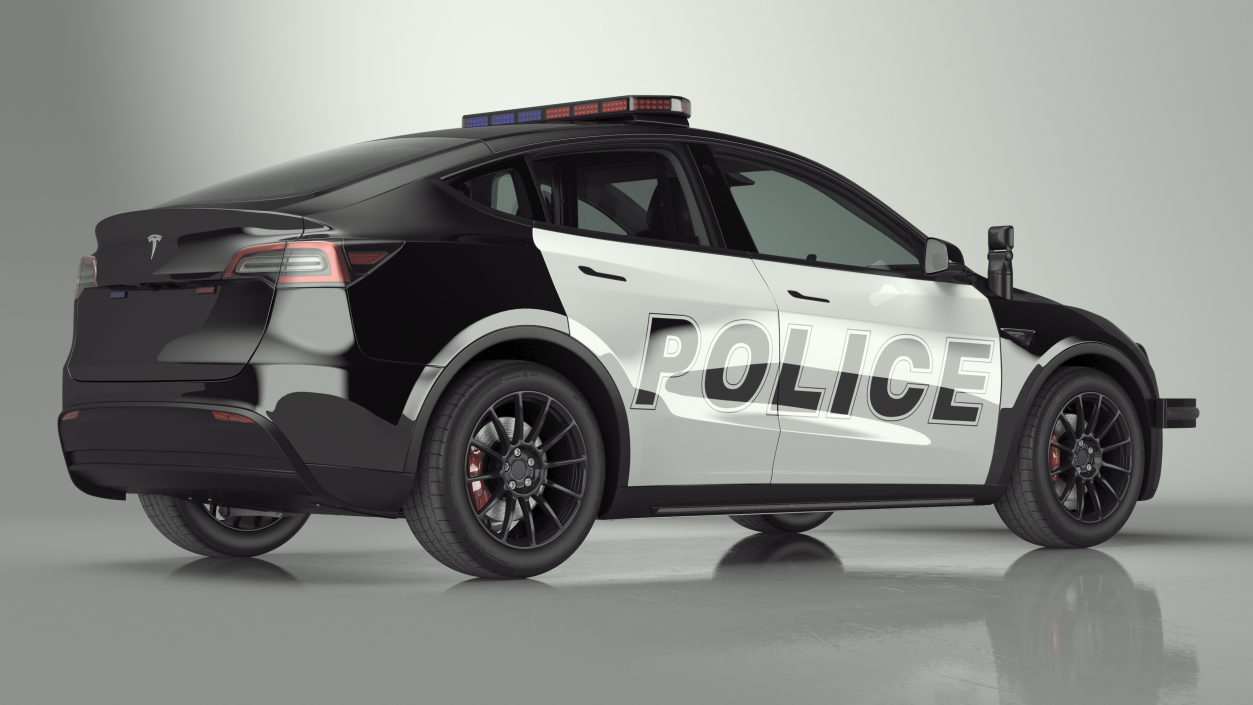 Police Car Tesla Model Y 3D model