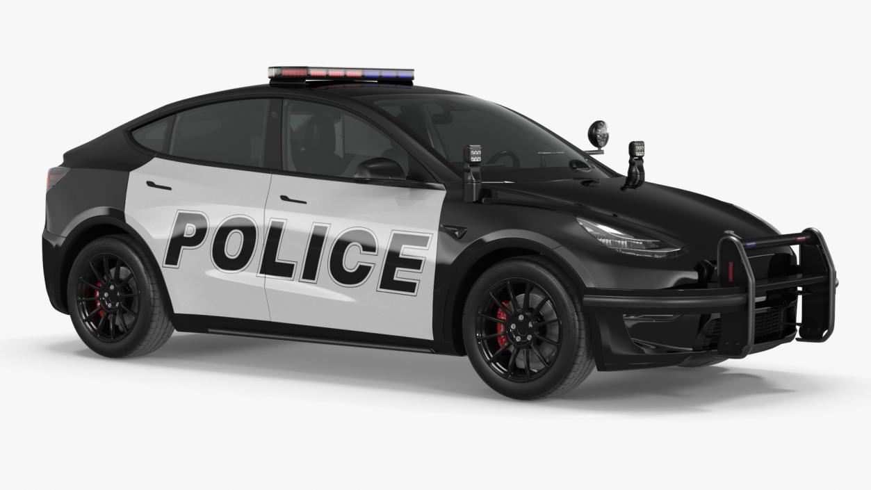 Police Car Tesla Model Y 3D model