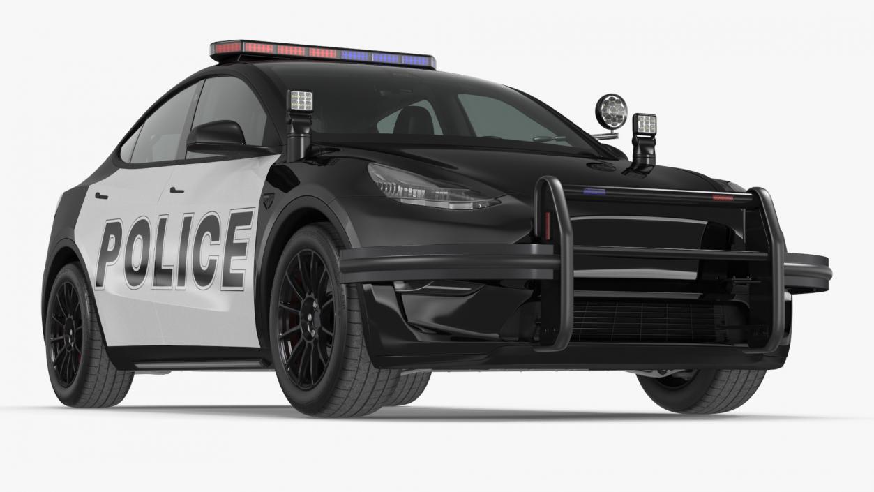 Police Car Tesla Model Y 3D model