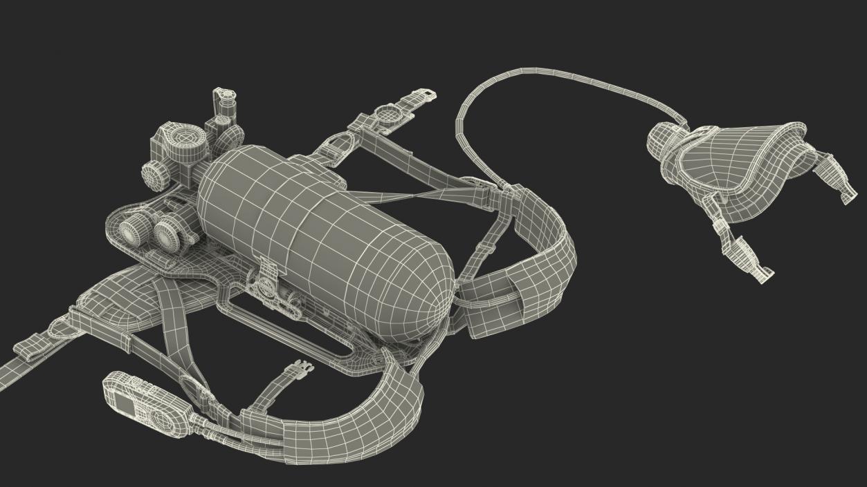 3D model Respiratory Equipment Set