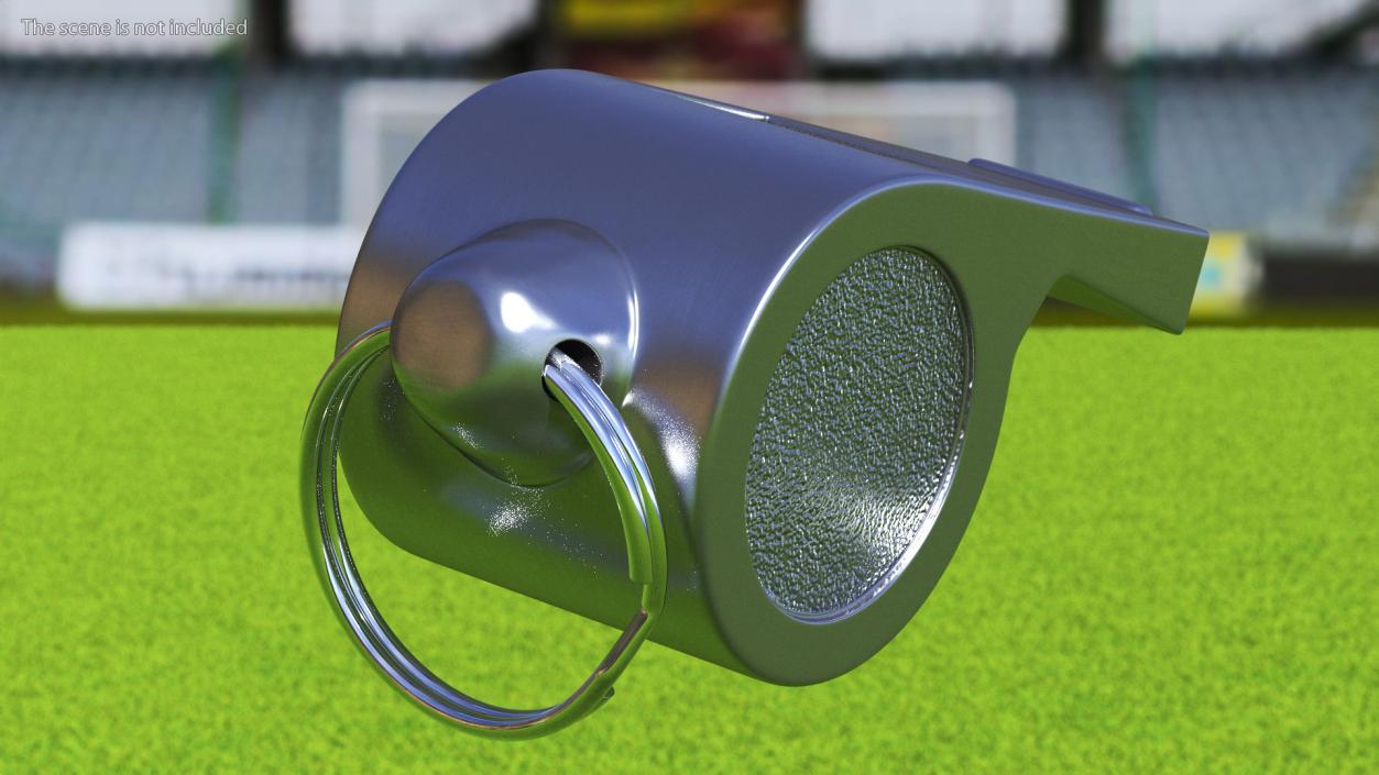 Football Hockey Rugby Referee Whistle 3D