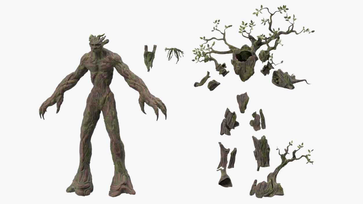 3D model Dendroid Rigged