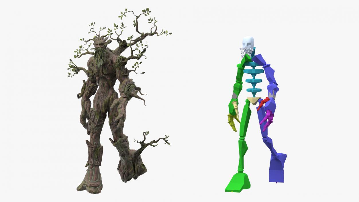 3D model Dendroid Rigged