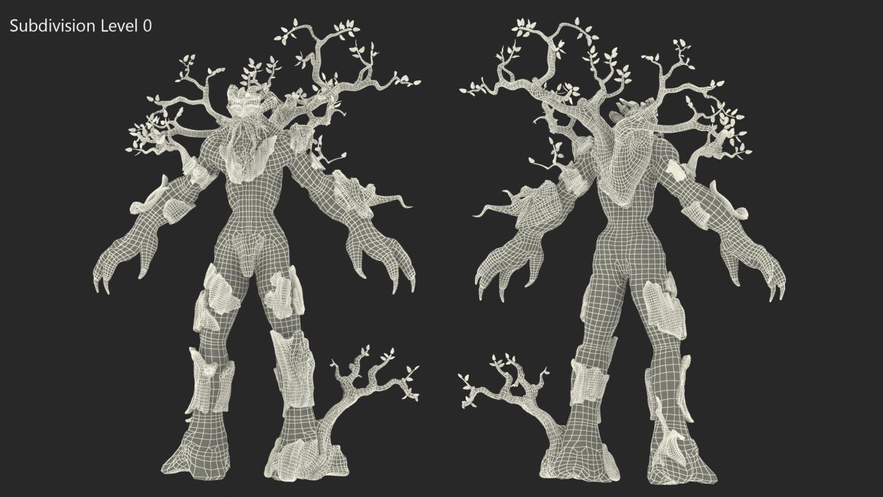 3D model Dendroid Rigged