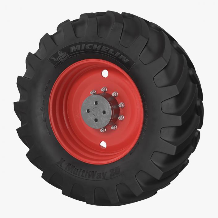 Michelin Tractor Wheel 3D