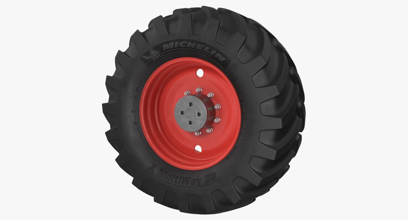 Michelin Tractor Wheel 3D