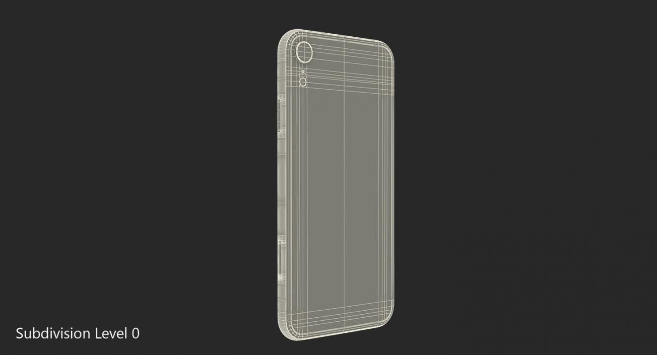 iPhone XR Blue 3D model