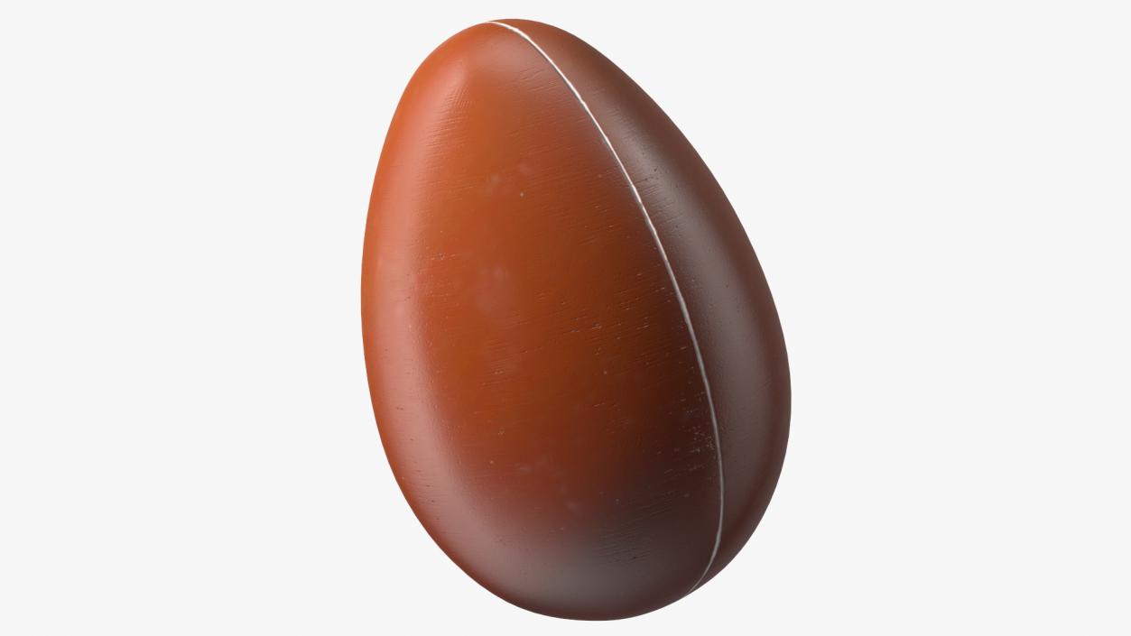 3D Milk Chocolate Egg model