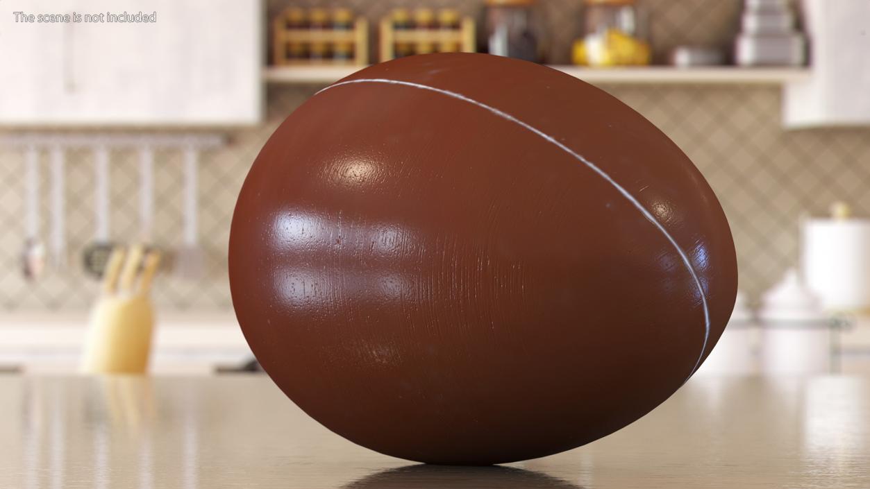 3D Milk Chocolate Egg model