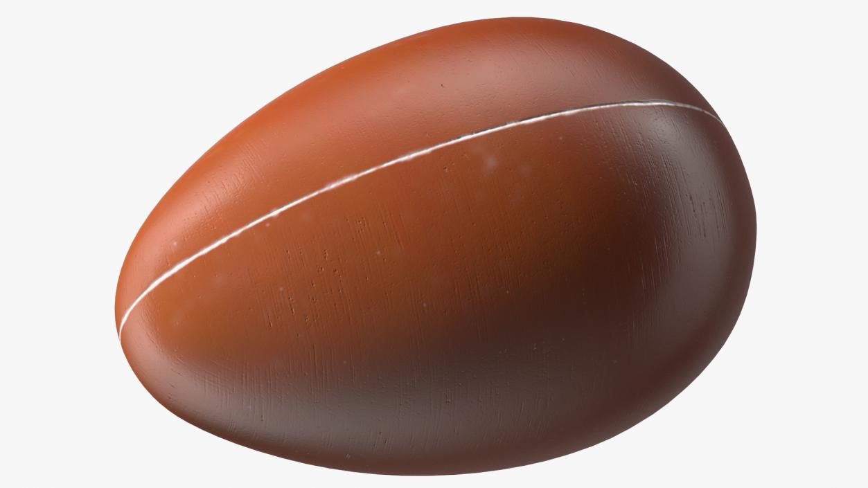 3D Milk Chocolate Egg model