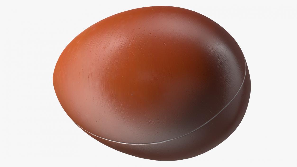 3D Milk Chocolate Egg model