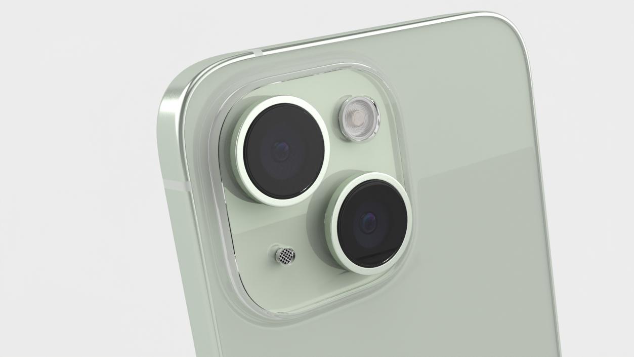 IPhone 15 Green Unpacked 3D model