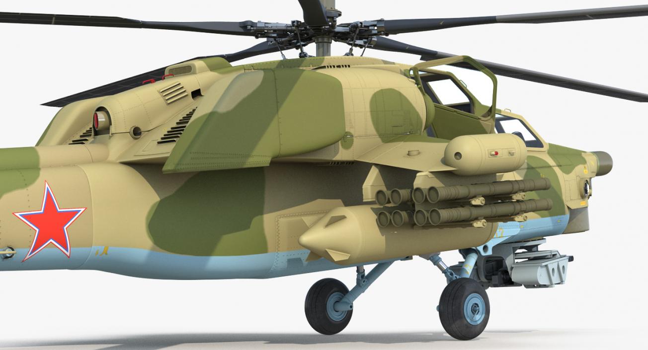 3D Rigged Russian Military Aircrafts Collection 6