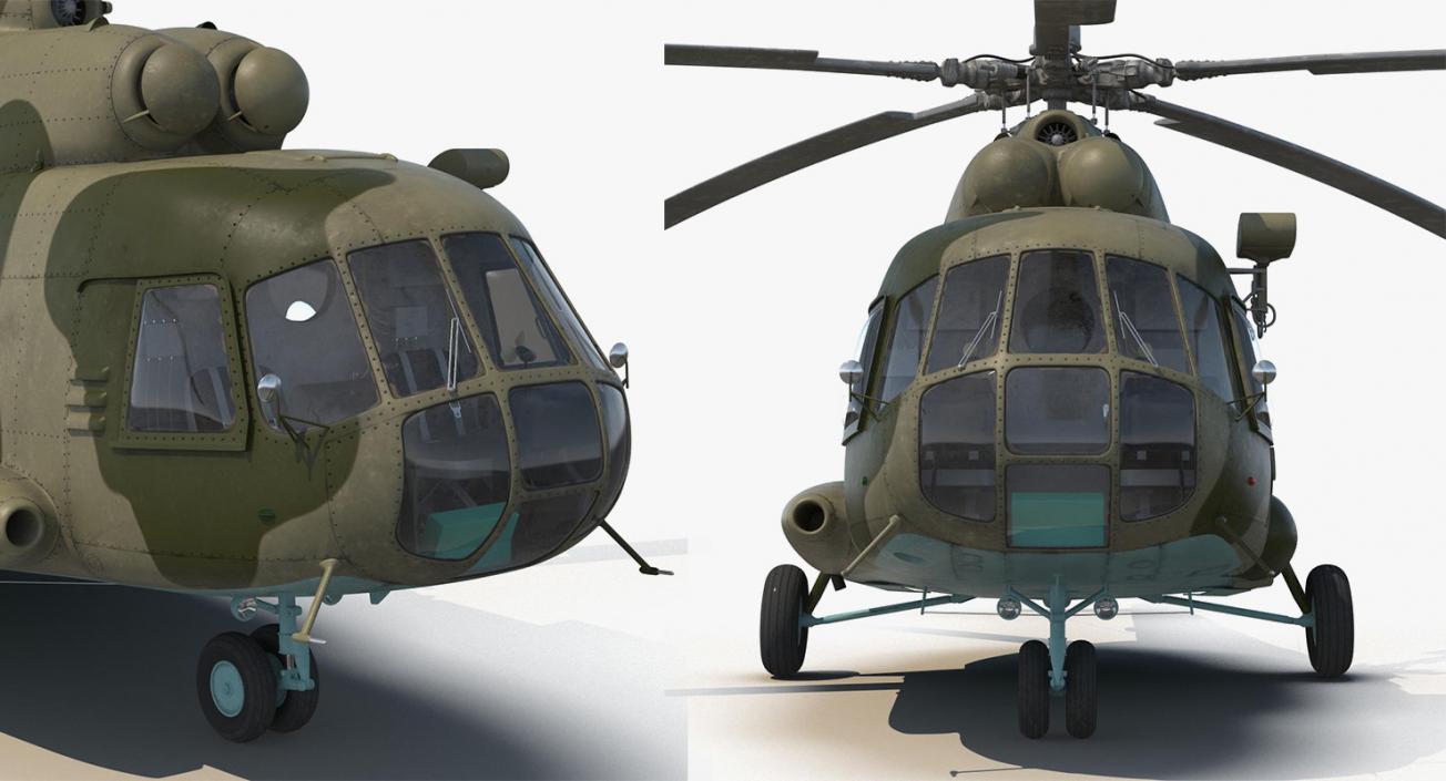 3D Rigged Russian Military Aircrafts Collection 6