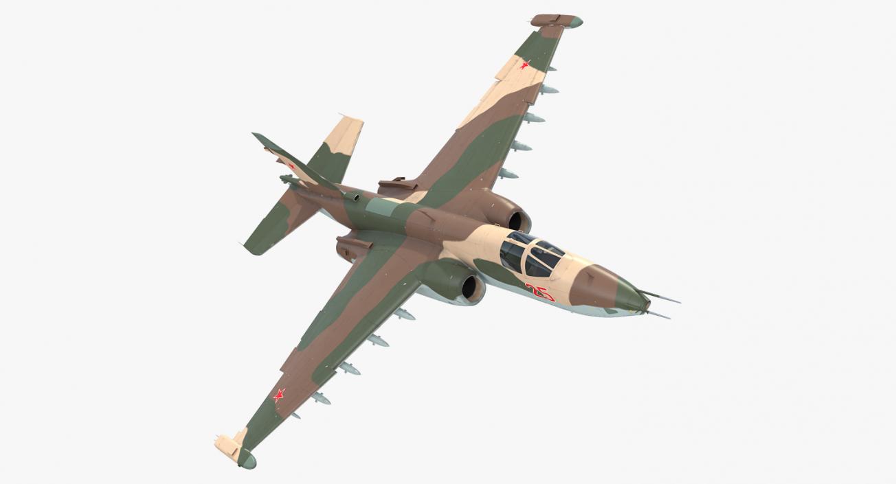 3D Rigged Russian Military Aircrafts Collection 6