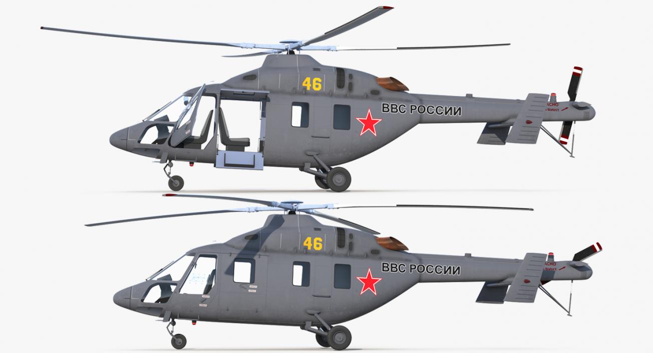 3D Rigged Russian Military Aircrafts Collection 6