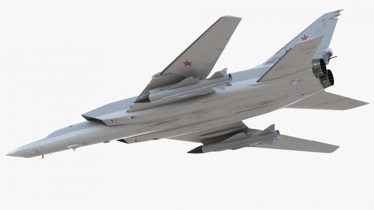 3D Rigged Russian Military Aircrafts Collection 6