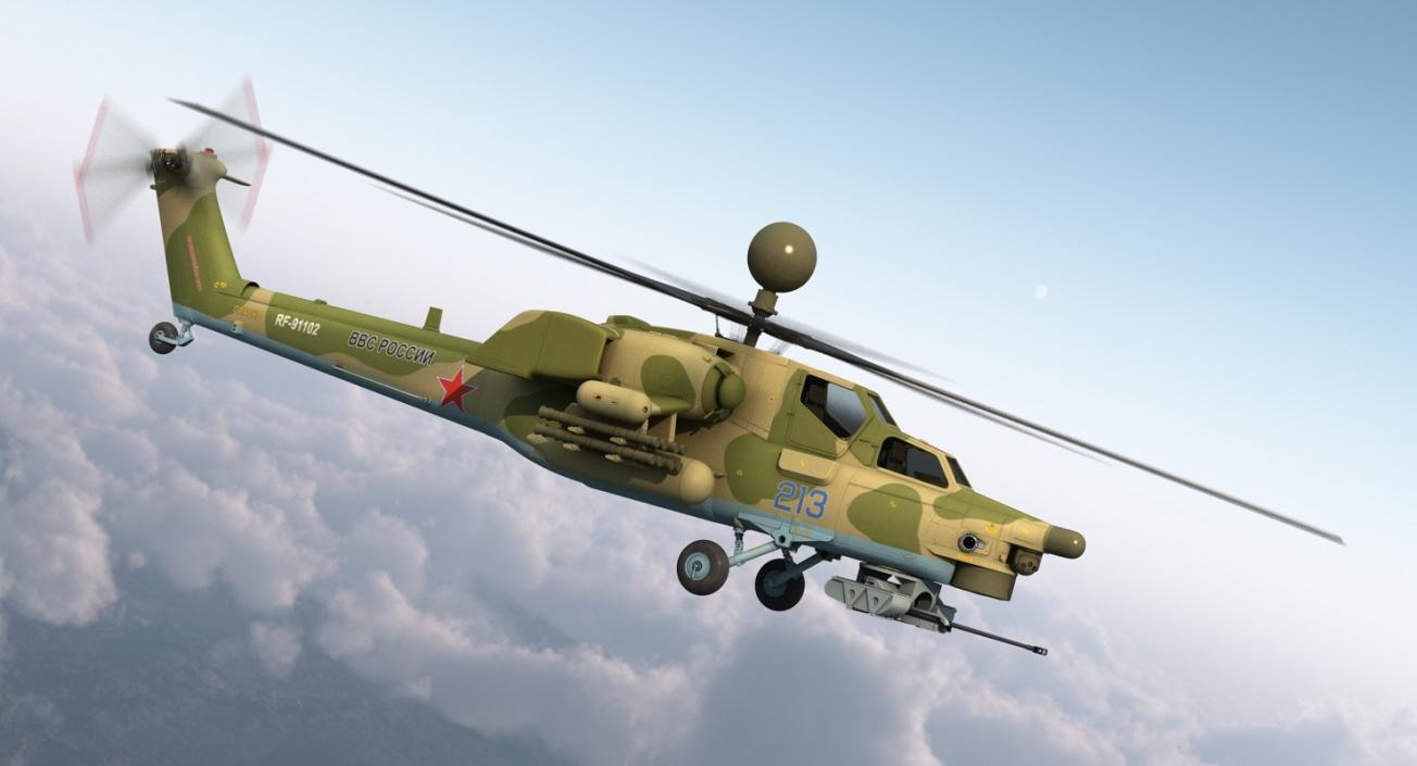 3D Rigged Russian Military Aircrafts Collection 6