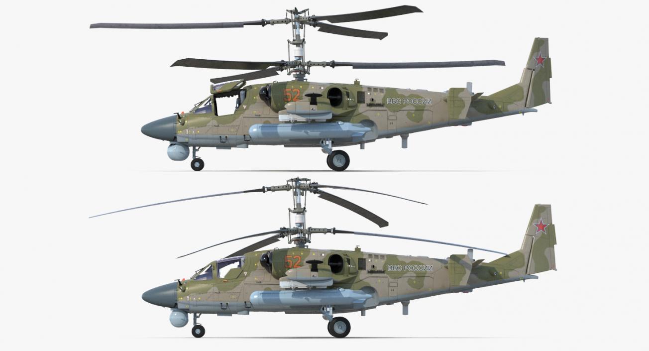 3D Rigged Russian Military Aircrafts Collection 6