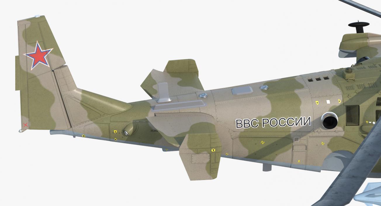 3D Rigged Russian Military Aircrafts Collection 6