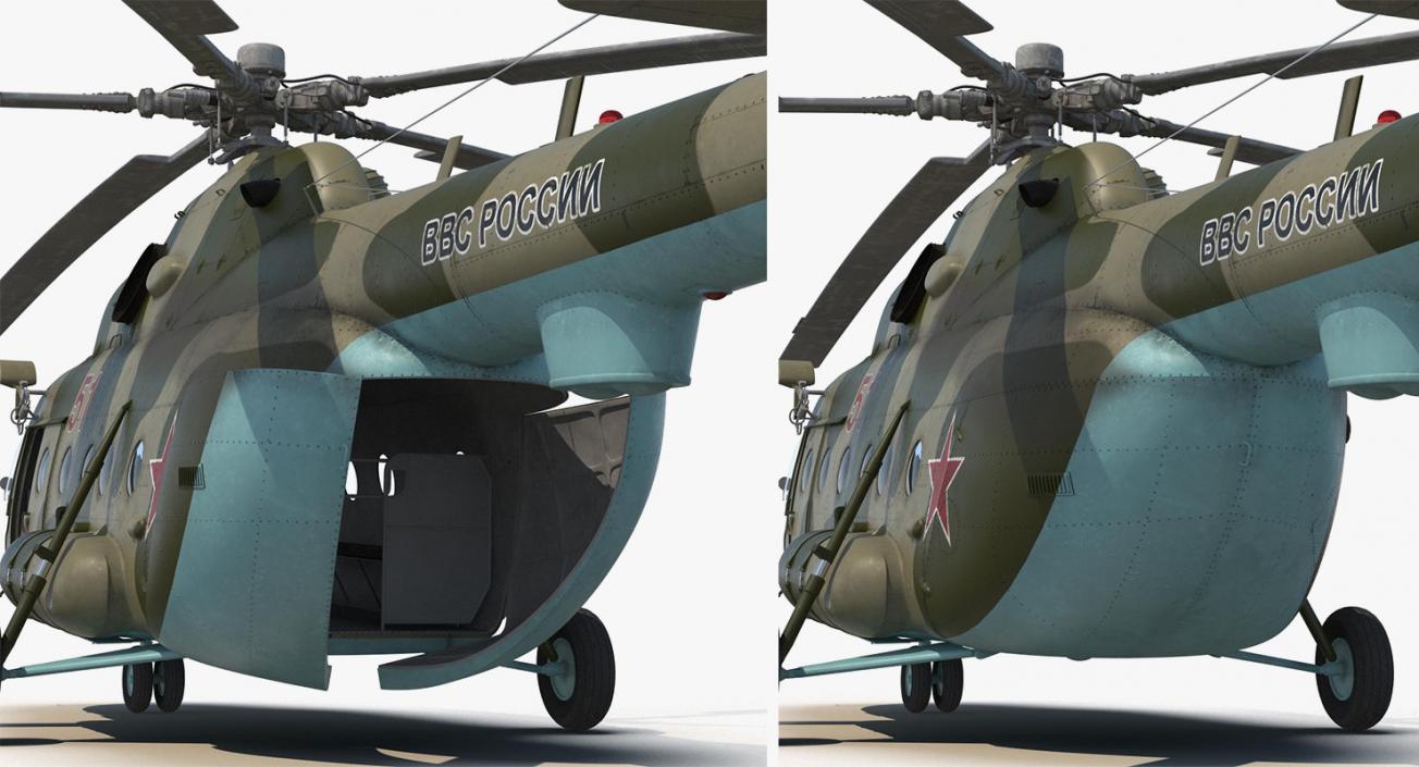 3D Rigged Russian Military Aircrafts Collection 6